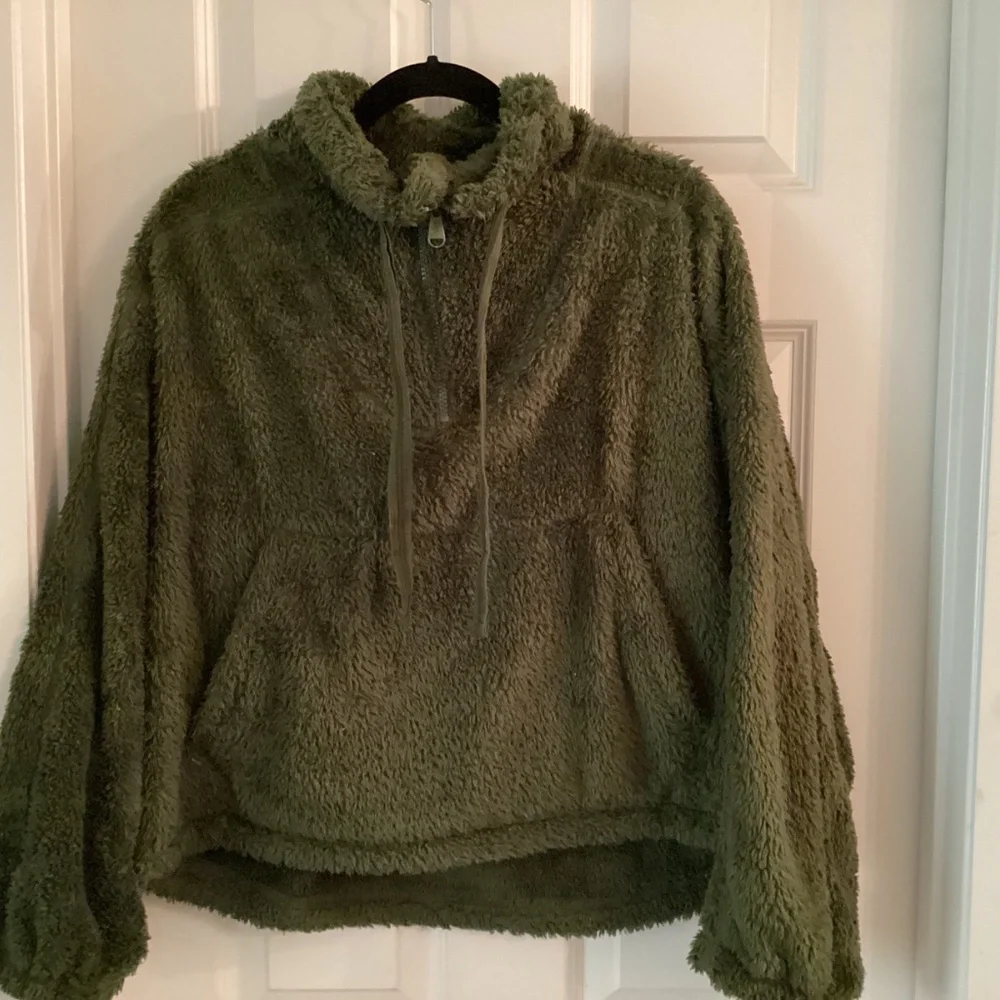 Free People Fleece Pullover Size S